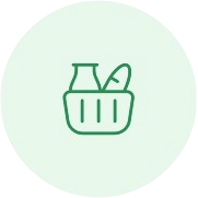 nákupný košík FRESH